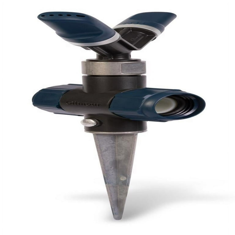 Gilmour Metal Spike Base Whirling Sprinkler 1 pk Gilmour Metal Spike Base Whirling Sprinkler 1 pk
