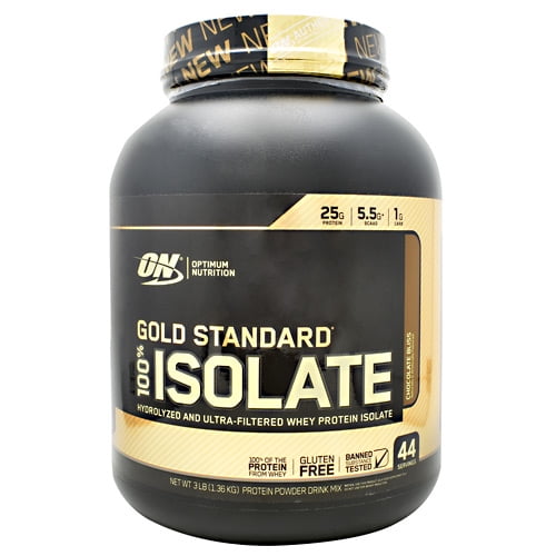Optimum Nutrition Gold Standard 100% Isolat Chocolate Bliss - Sans Gluten