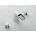 Stufurhome Cascade Bathroom Sink Faucet Set in Chrome