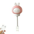 thumbnail image 1 of Xihbxyly Luz Nocturna con Control Remoto, Conexión Usb, Brillo Ajustable, Detección de Vibración, Luz Led Suave, Ideal para Dormitorio o Habitación Compartida, Fácil Instalación, 1 W de Potencia, Alc, 1 of 2