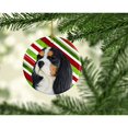thumbnail image 2 of Carolines Treasures LH9234-CO1 Cavalier Spaniel Candy Cane Holiday Christmas Ceramic Ornament 3 in multicolor, 2 of 3