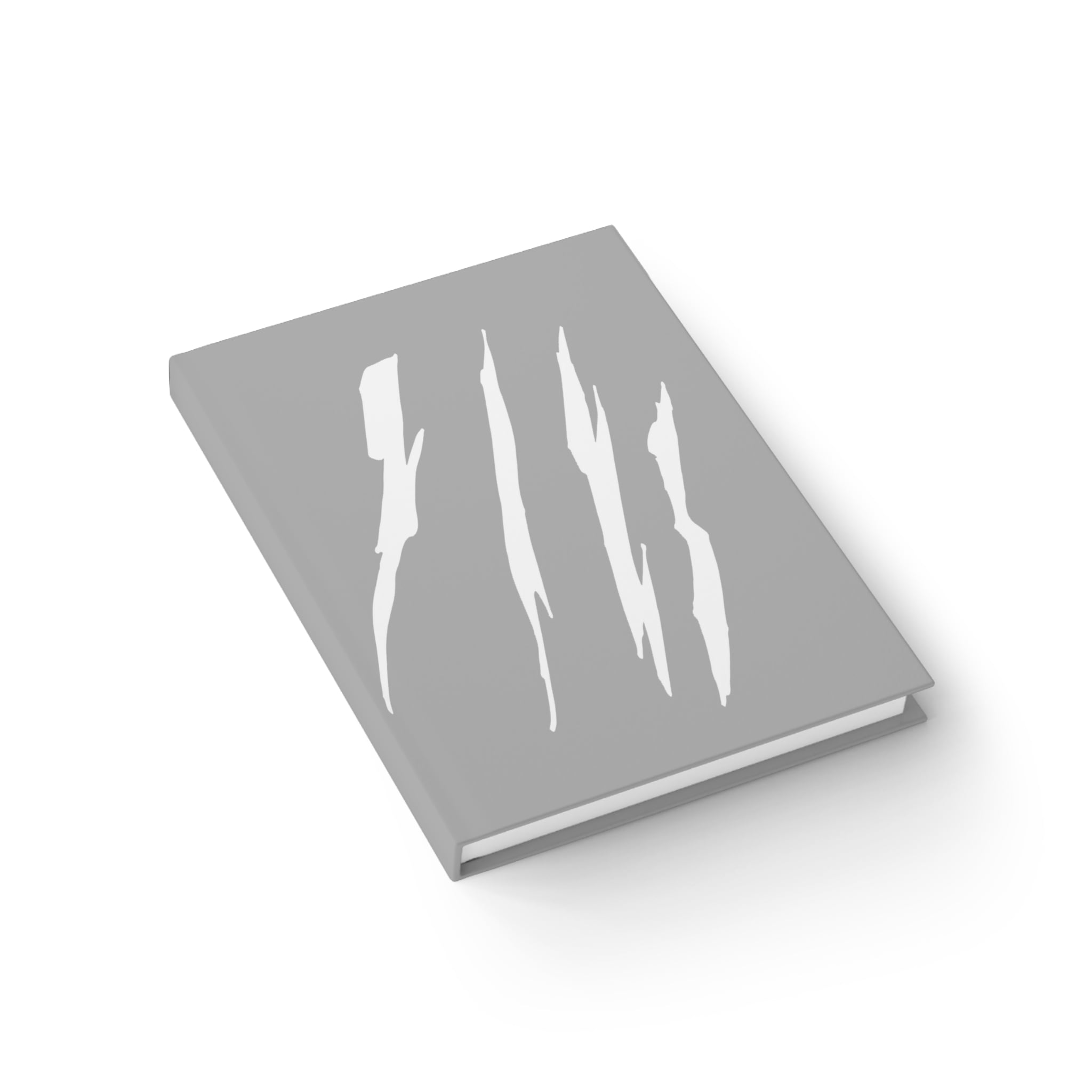 Effete Feline Claw Marks Scratch Journal - Blank
