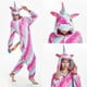 thumbnail image 5 of Pijamas de franela de animales para niños y adultos, ropa de dormir de unicornio, Mono para el hogar para niños y niñas, Invierno, 5 of 6