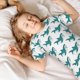 thumbnail image 5 of Fotbe Cartoon Shark Pijama Estampada de 2 Piezas para Niños – Ropa de Dormir de Manga Corta Cómoda para Niños y Niñas, Camiseta y Shorts de Algodón-4X-Large, 5 of 6