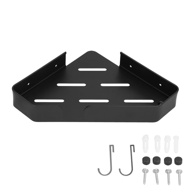 Bathroom Corner Rack, Wall Mounted Space Aluminum Shower Corner Shelf For Hotel For Bathroom