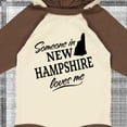 thumbnail image 4 of Inktastic Someone in New Hampshire Loves Me Boys or Girls Long Sleeve Baby Bodysuit, 4 of 5