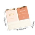 thumbnail image 3 of Cheapark 2026 English Desk Calendar - Double-Sided Design with Motivational Quotes, Compact Memo Blocks, Small Desktop Ornament for Home Office Holiday Planning, 3 of 6