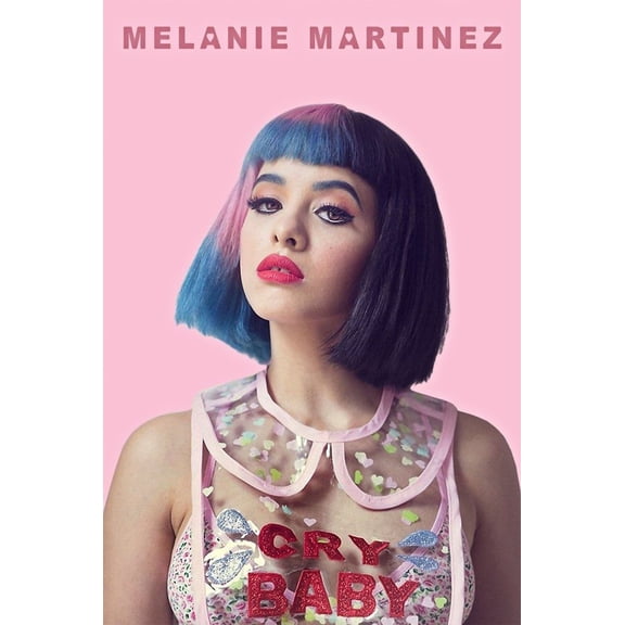 Melanie Martinez Poster 12x18 Inch Canvas Wall Art, Unframed Pink Room Decor
