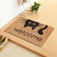 thumbnail image 2 of AUQ Outdoor Welcome Mat,High Absorbency Funny Door Mat,Soft,Comfortable Surface Kitchen Mats,Style 4, 2 of 5