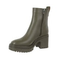 thumbnail image 2 of Sam & Libby Women's Ankle Boots, Heeled Chelsea, Dark Moss, Size 10, 2 of 5