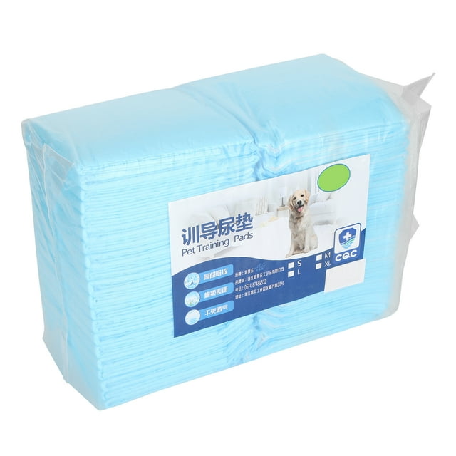 Almohadillas para orinar para cachorros, para adiestramiento de mascotas, gruesas, súper absorbentes, para perros y gatos, almohadillas desechables para orinar de secado rápidoXL:(90x60CM) 20 piezas