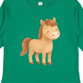 thumbnail image 4 of Inktastic Cute Pony Boys or Girls Long Sleeve Toddler T-Shirt, 4 of 5