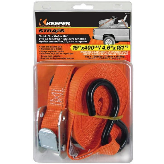 HampTon Products Keeper 05115 15' Red Universal Tie Down