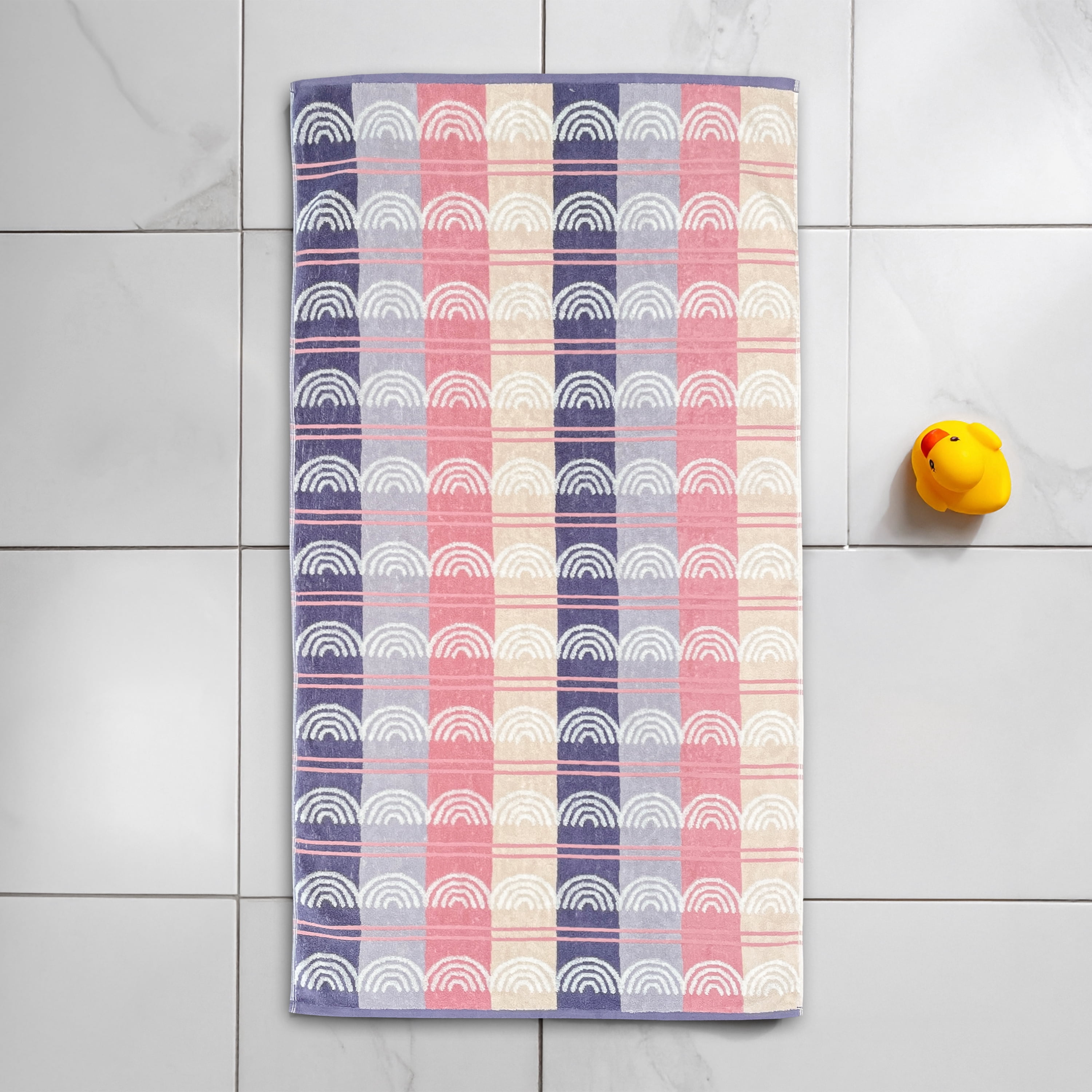 Mainstays Kids Bath Towel, Rainbows