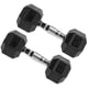 thumbnail image 1 of Par de Mancuernas Hexagonales Signature Fitness de 6.8 kg con Recubrimiento de Goma, 1 of 4