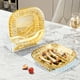 thumbnail image 5 of Platos para servir en fiestas, base de plástico, reutilizables, aptos para lavavajillas, ideales para cocina, camping, desmontables, compactos, portátiles, de plástico resistente, para, 5 of 8