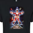 thumbnail image 3 of National Lampoon's Christmas Vacation - Holiday Light Electrocuted - Juniors Cropped Cotton Blend T-Shirt, 3 of 5