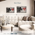 thumbnail image 3 of Elephant Stock Cupid Gunner Wall Art - Horizontal Canvas Wall Art - Living Room Wall Decor - Love Canvas - Black And Gray Decor - 36" x 24", 3 of 4