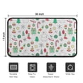 thumbnail image 5 of Christmas Rug 30x17 Inch Non-Slip Entryway Mat, Soft Crystal Velvet Door Mat Indoor Outdoor Door Mat for High Traffic Areas, Patio, Front Door Holiday Decor., 5 of 7