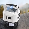 thumbnail image 4 of TIMIFIS Camping Lampe Solaire Lampe de Camping Extérieure Solaire USB Rechargeable à Double Source Lumineuse Projecteur de Recherche Extérieur Lampe de Rue Marchés de Nuit Lampe Camping et Randonnée, 4 of 9