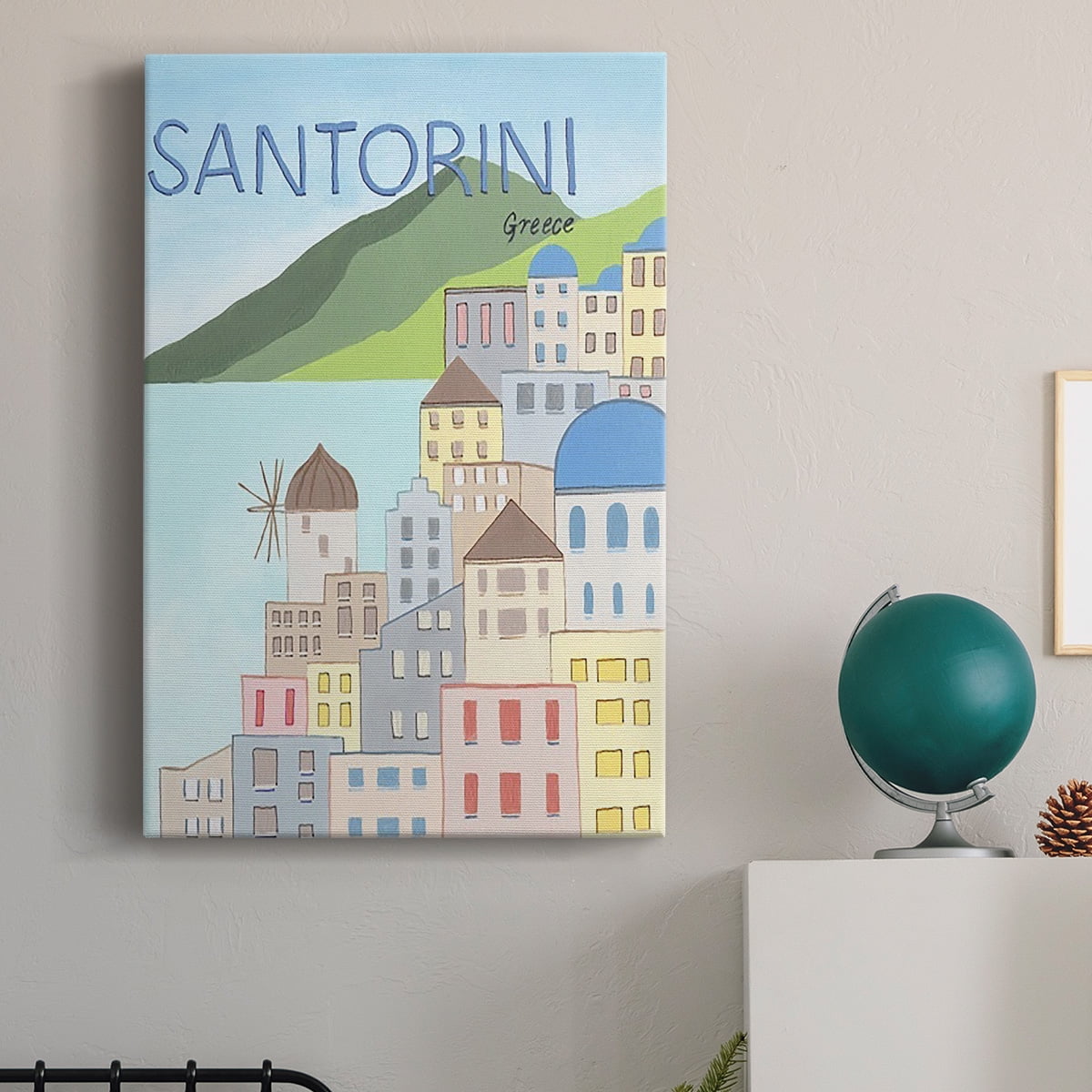 Living by the Sea II Premium Gallery Wrapped Canvas - Ready to Hang