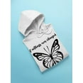 thumbnail image 3 of There'd Be No Butterflies Hoodie Women -Smartprints Designs, Female 4X-Large, 3 of 4