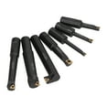 thumbnail image 3 of Boring Tool, 7Pcs Turning Bars Holder Multiple Sizes 18mm Round Shank  For Reaming For Profiling, 3 of 8