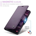thumbnail image 4 of Funda de Cuero CaseMe para Samsung Galaxy A57 5G Tipo Billetera con Bloqueo RFID, para Samsung Galaxy A57 5G Funda Tipo Billetera para Mujer Hombres Tarjetero Cierre Magnético Soporte Tipo Kickstand, 4 of 11