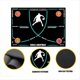 thumbnail image 2 of Alfombra Portátil para Trabajo de Pies de Baloncesto, Estera de Entrenamiento de Baloncesto Antideslizante Portátil, Almohadilla de Entrenamiento para Pies, 2 of 5