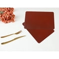 thumbnail image 6 of Unique Bargains Set of 6 Silicone Placemats for Kitchen Dining Table Decor Brown, 6 of 7