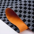 thumbnail image 7 of BESTVUE Area Runner Rug Outdoor Non Slips Carpet Runners Indoor Utility Rugs Mat for Kitchen Hallway Entryway Garage with Rubber Backing Gray Plaid 2ft x 12ft, 7 of 7