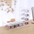 thumbnail image 6 of OnDisplay Stackable 4 Tier Vertical/Horizontal Molded Acrylic Sunglasses/Eyeglasses Organizer, 6 of 6