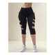 thumbnail image 2 of Leggings Deportivos Para Mujer Diseño Sexy Panel De Malla Talla: L Eo Safe Imports Negro, 2 of 5