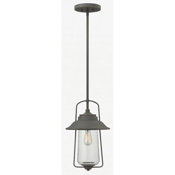 One Light Outdoor Hanging Lantren in Traditional-Transitional-Coastal Style 10 inches Wide By 16.5 inches High Bailey Street Home 81-Bel-1757078