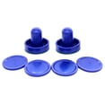 thumbnail image 4 of 2 empujadores de Air Hockey y 4 discos de Air Hockey, fieltro de repuesto para deslizador de Air Hockey Putter azul, 4 of 8
