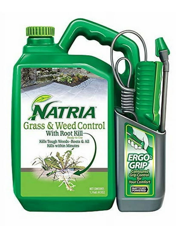 Natria 706510A Grass & Weed Control Herbicide Weed Killer 1.3 Gallon Concentrate