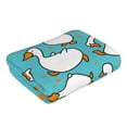 thumbnail image 3 of Disketp Cartoon Funny Goose Print Bathroom Towels,Cotton Towel,Soft Towels For Kitchen And Bath, 3 of 9