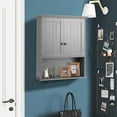 thumbnail image 5 of Costway Wood Composite Wall Mounted Medicine Cabinet, 5 of 12