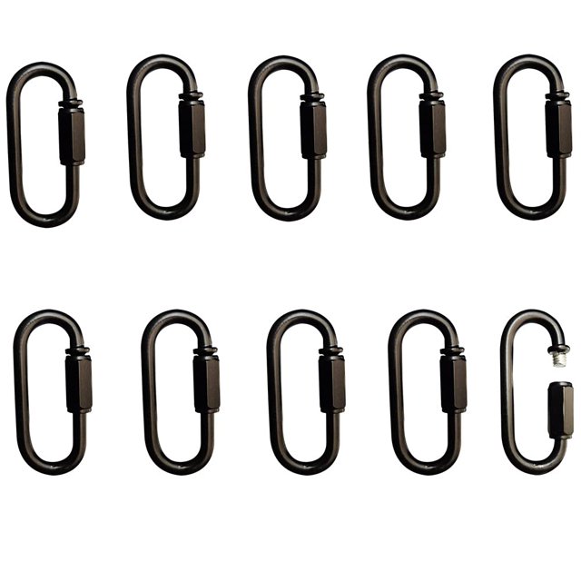 Conector Quick Link para bloqueo de cadena CUFEAL M4, 4 mm, paquete de 10