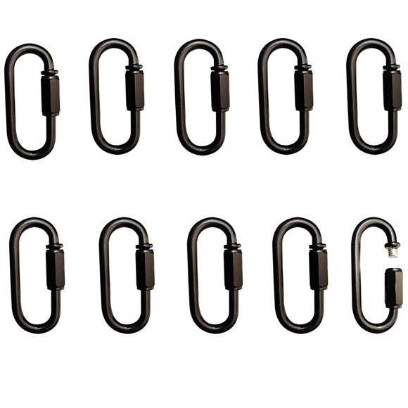 Conector Quick Link para bloqueo de cadena CUFEAL M4, 4 mm, paquete de 10