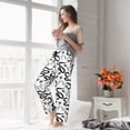 thumbnail image 5 of Rateoe Hand Drawn Snake Pattern Women’s Ultra-Soft Comfy Pajama Lounge Pants Sleepwear,Comfortable Lounge Wear,lightweight Pajamas, Casual Home Wear-Small, 5 of 6