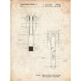 thumbnail image 2 of Borders, Cole 25x32 White Modern Wood Framed Museum Art Print Titled - PP418-Vintage Parchment Rock Climbing Cam Patent Poster, 2 of 4