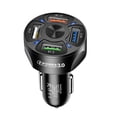 thumbnail image 1 of Cargador De Coche Con 4 Puertos Usb Cargador De Coche Qc 3 De Carga Rápida Adaptador De Carga Usb Eigraketly VI011992-02, 1 of 6