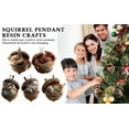thumbnail image 7 of Set of 5 Forest Animal Christmas Ornaments–2025 New Forest Animal Acorn Ornaments,Woodland Creature Hanging Ornament,2D Acrylic Hanging Ornament for Home Decor, 7 of 7