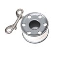 thumbnail image 2 of Eigraketly Carrete de buceo de 50m con forma de bocina, línea de alta visibilidad, rueda de alambre de aluminio, fuerte resistencia a la tracción, buzo Deportes acuáticos Gary Eigraketly OD024325-04, 2 of 6
