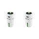 thumbnail image 4 of Riwesomey Mini humidificador de aire USB, lámpara de noche, difusor de coche, rociador de niebla, modos, purificador evaporativo de Blanco 2piezas, 4 of 6