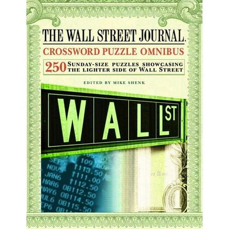 The Wall Street Journal Crossword Puzzle Omnibus - Walmart.com