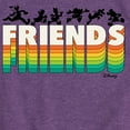 thumbnail image 3 of Disney - Mickey & Friends - Rainbow - Toddler And Youth Girls Short Sleeve Graphic T-Shirt, 3 of 5