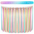thumbnail image 2 of Juego de cintas de satén MLURCU Pastel Rainbow de 2 cm de ancho, 8 rollos de 80 m, 2 of 7