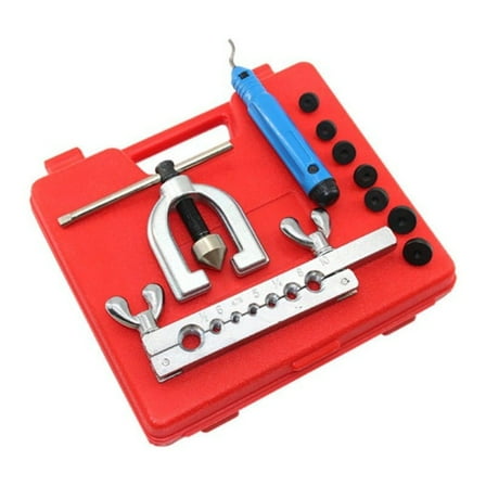11Pcs Flaring Tool Kit Expander Chamfer Chuck Manual Household Maintenance Auto Repair Pipeline Tool